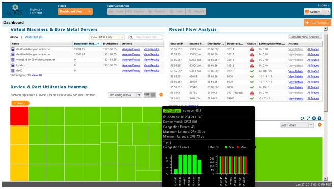 Figure 6: Dashboard view