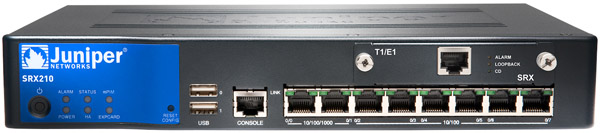 Juniper Networks SRX210 Services Gateway